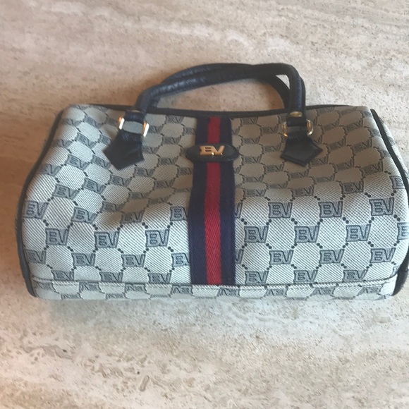 Cute red, white, blue bag with Handel - Picture 5 of 7